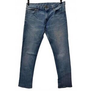 Vintage Nike Y2K Men's Jeans 32x31 Straight Leg Medium Wash Denim